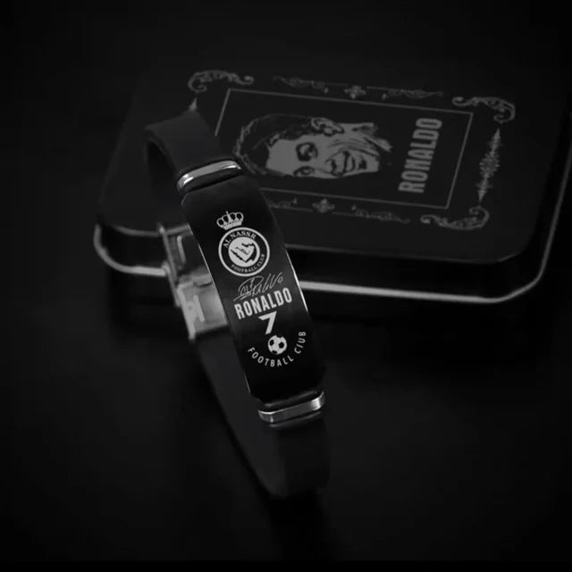 Football Star Peripheral Bracelet - Cristiano Ronaldo, Messi, Neymar, Mbappé - Sports Wristbands - Fan Birthday Gifts