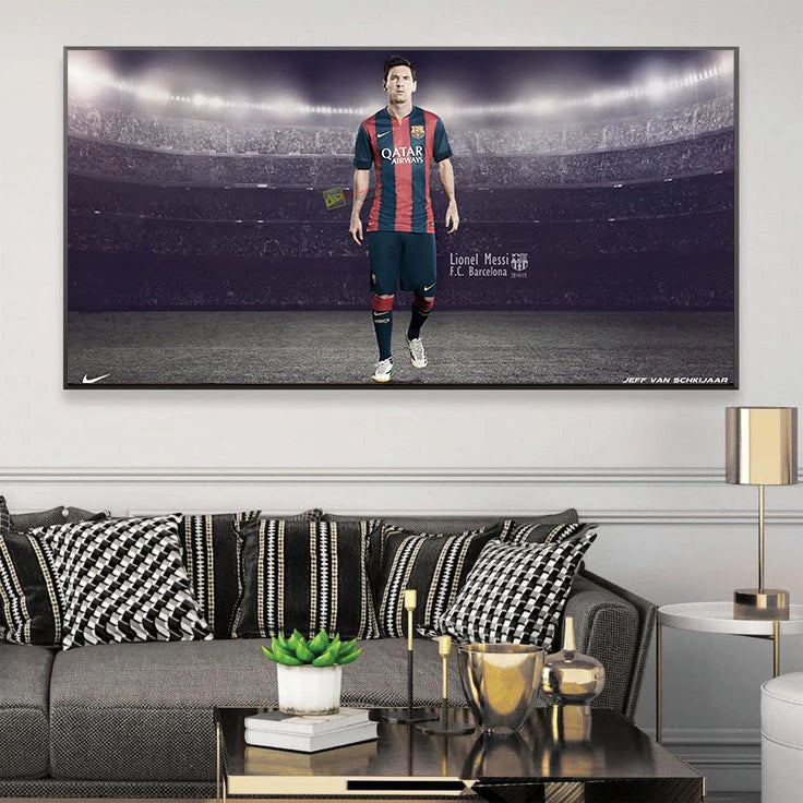 Lionel Messi - Horizontal 2:1 WallArt