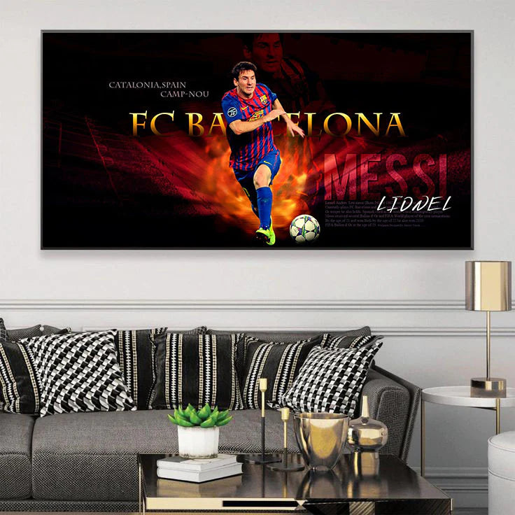 Lionel Messi - Horizontal 2:1 WallArt