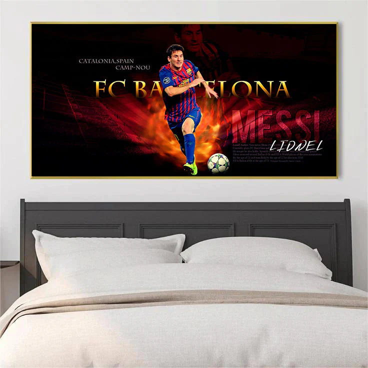 Lionel Messi - Horizontal 2:1 WallArt