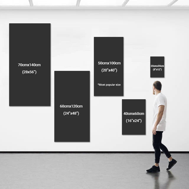 CRISTIANO RONALD Vertical 1:2 WallArt