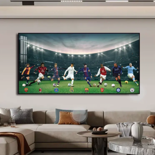 【Football ALL-STAR】Horizontal 2:1 WallArt