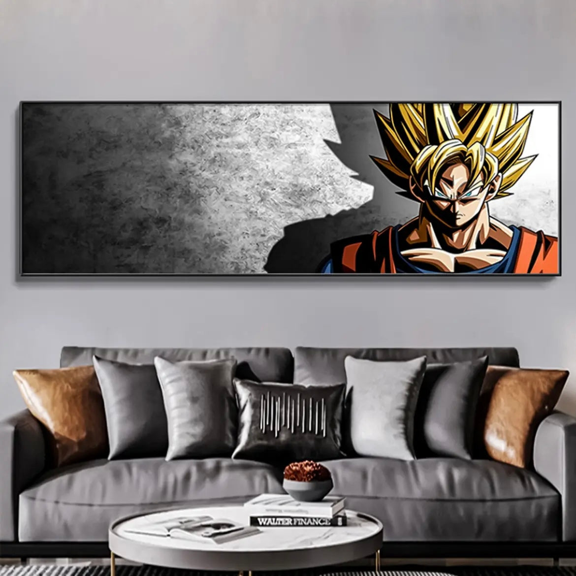 Dragon Ball (Akira Toriyama)WALL ART - Crystal Porcelain Painting - Aluminum Frame