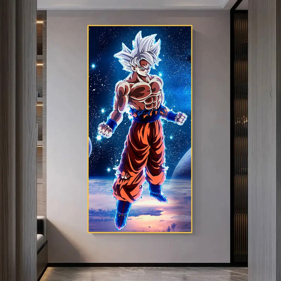 Dragon Ball (Akira Toriyama)WALL ART - Crystal Porcelain Painting - Aluminum Frame