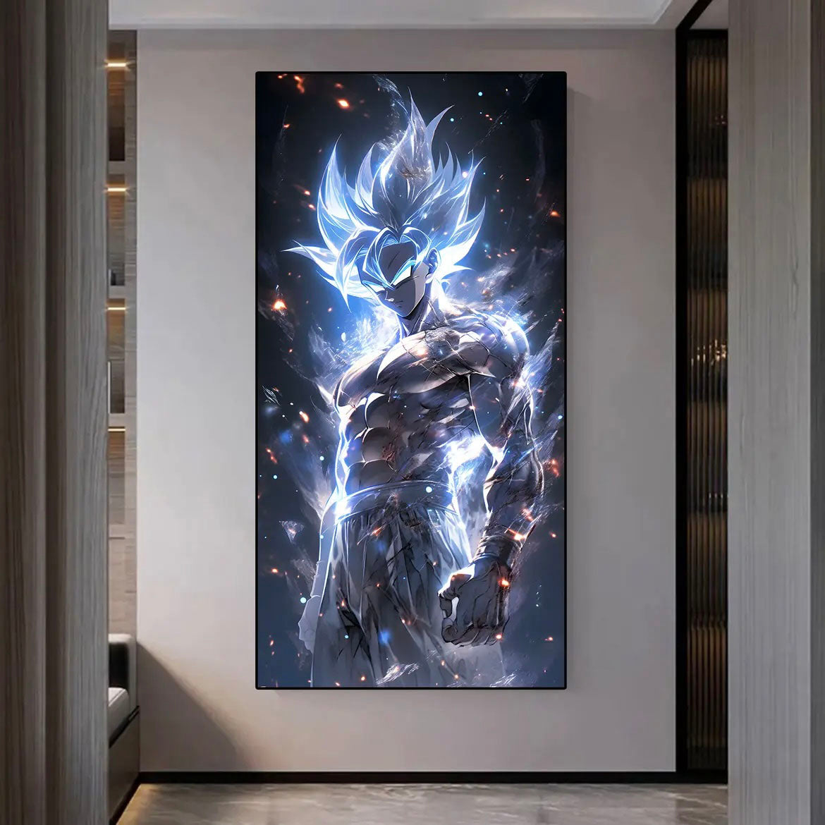 Dragon Ball (Akira Toriyama)WALL ART - Crystal Porcelain Painting - Aluminum Frame