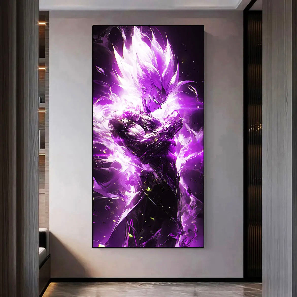 Dragon Ball (Akira Toriyama)WALL ART - Crystal Porcelain Painting - Aluminum Frame