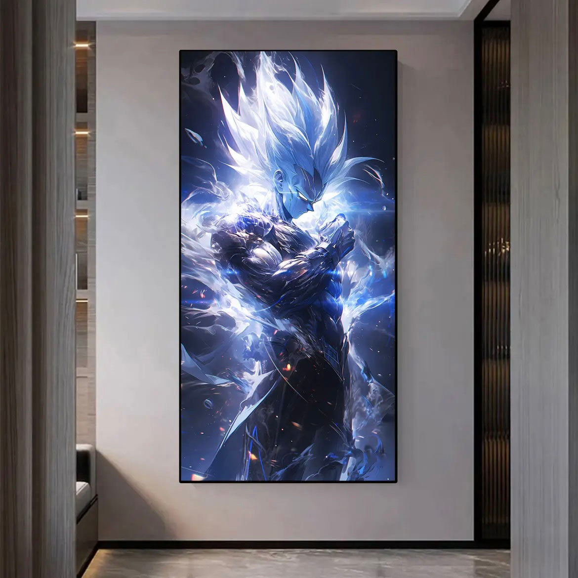 Dragon Ball (Akira Toriyama)WALL ART - Crystal Porcelain Painting - Aluminum Frame