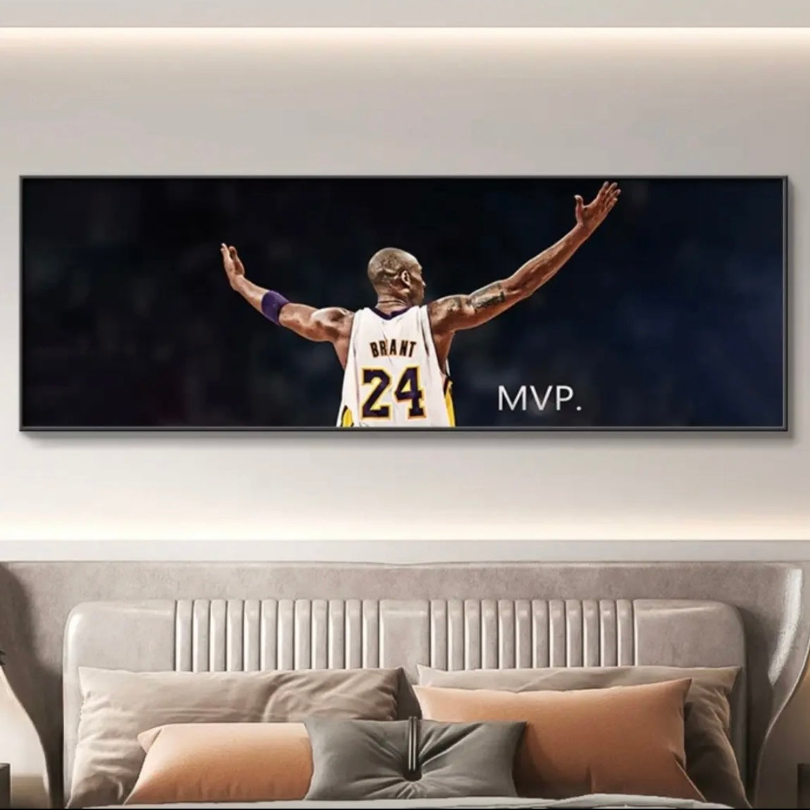 Arte de la pared de Kobe Bryant