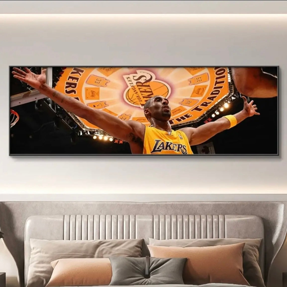 Arte de la pared de Kobe Bryant