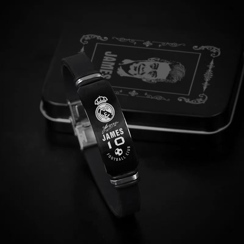 Football Star Peripheral Bracelet - Cristiano Ronaldo, Messi, Neymar, Mbappé - Sports Wristbands - Fan Birthday Gifts