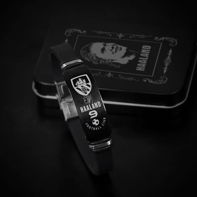 Football Star Peripheral Bracelet - Cristiano Ronaldo, Messi, Neymar, Mbappé - Sports Wristbands - Fan Birthday Gifts
