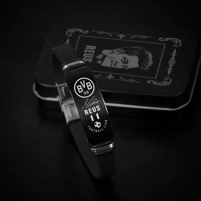 Football Star Peripheral Bracelet - Cristiano Ronaldo, Messi, Neymar, Mbappé - Sports Wristbands - Fan Birthday Gifts