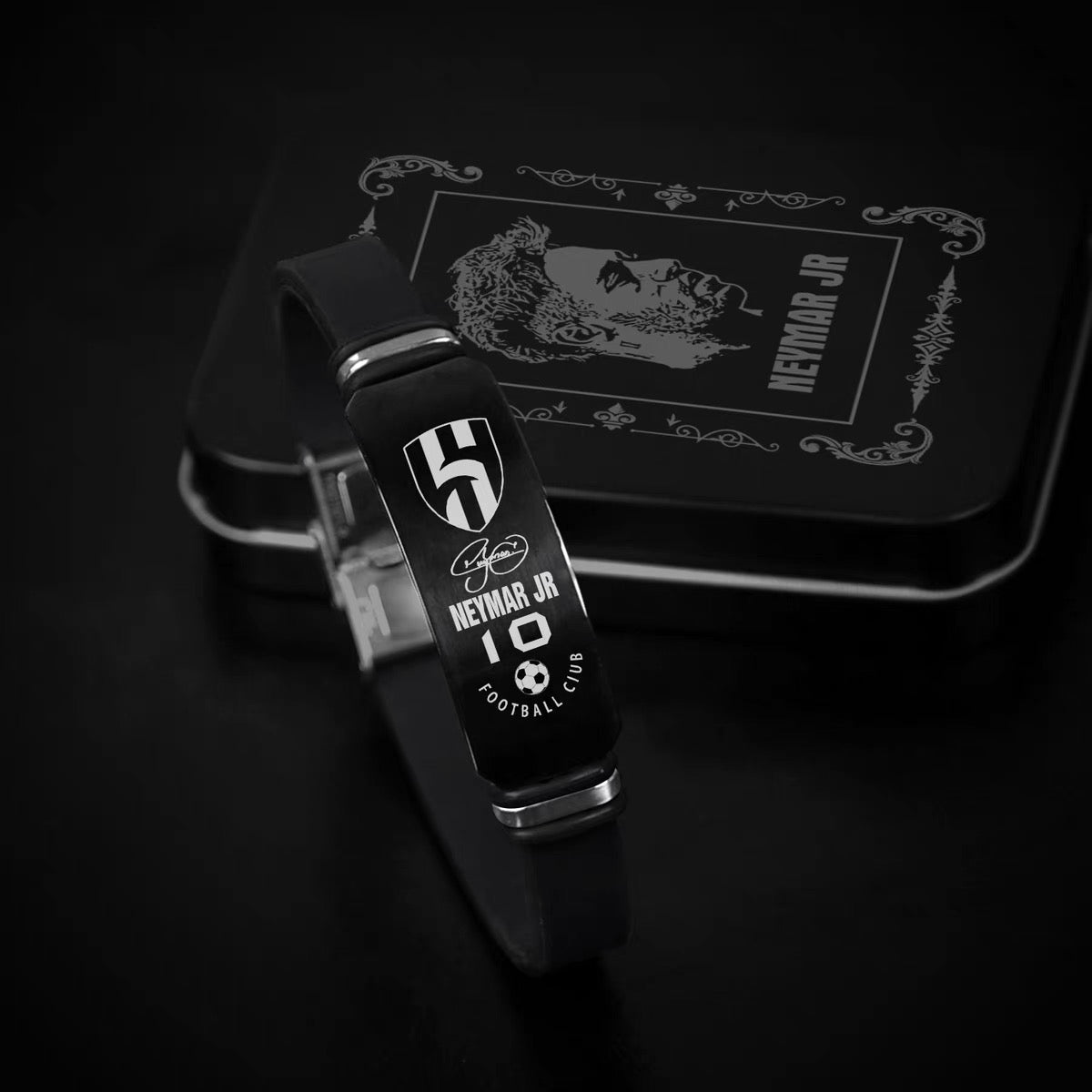 Football Star Peripheral Bracelet - Cristiano Ronaldo, Messi, Neymar, Mbappé - Sports Wristbands - Fan Birthday Gifts