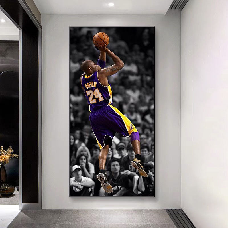 Arte de la pared de Kobe Bryant