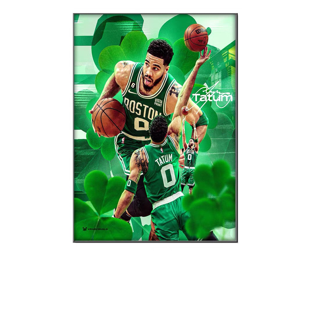 Jayson Tatum - Vertical 2:3 WallArt