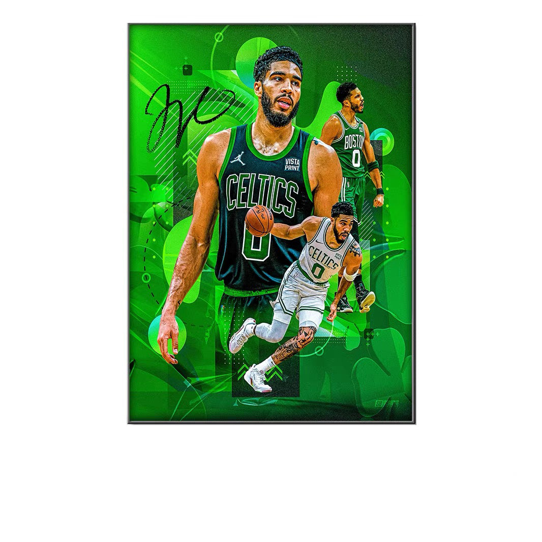 Jayson Tatum - Vertical 2:3 WallArt