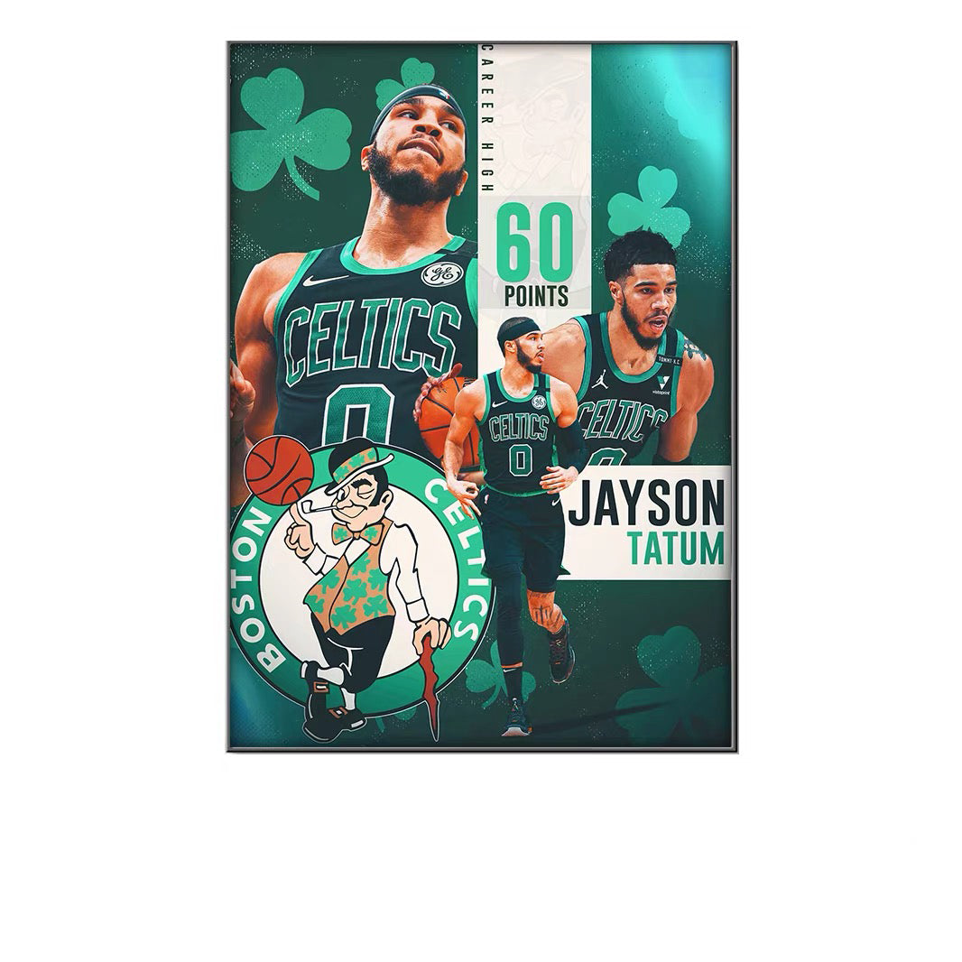 Jayson Tatum - Vertical 2:3 WallArt