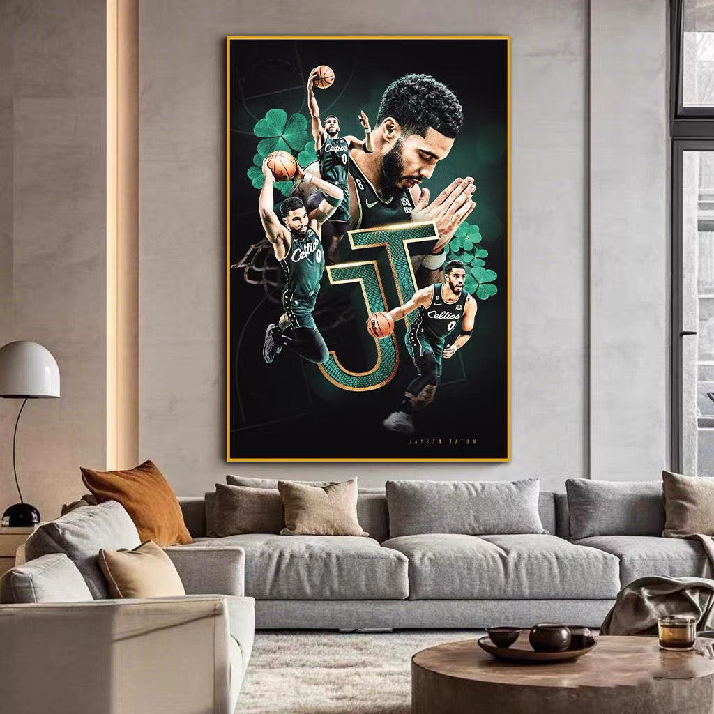 Jayson Tatum - Vertical 2:3 WallArt