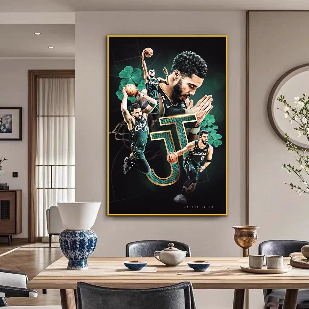 Jayson Tatum - Vertical 2:3 WallArt