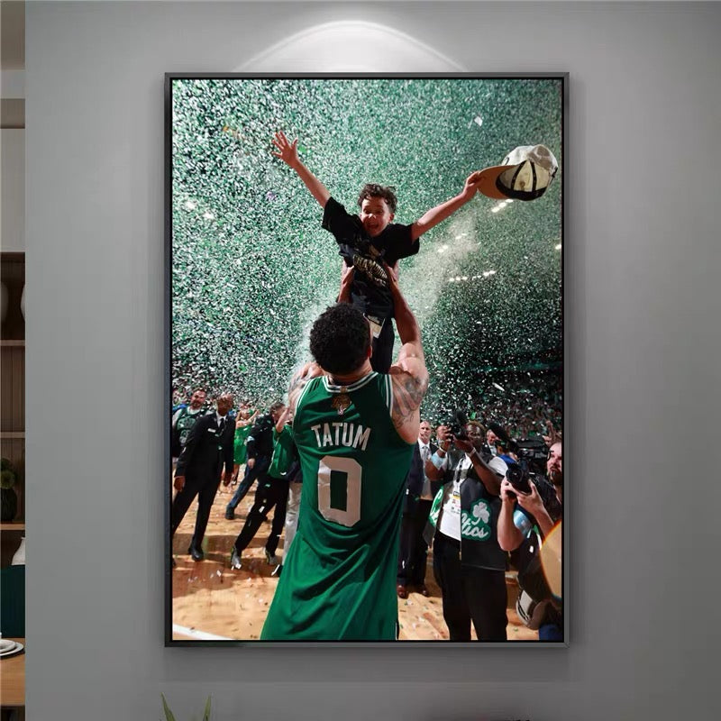 Jayson Tatum - Vertical 2:3 WallArt