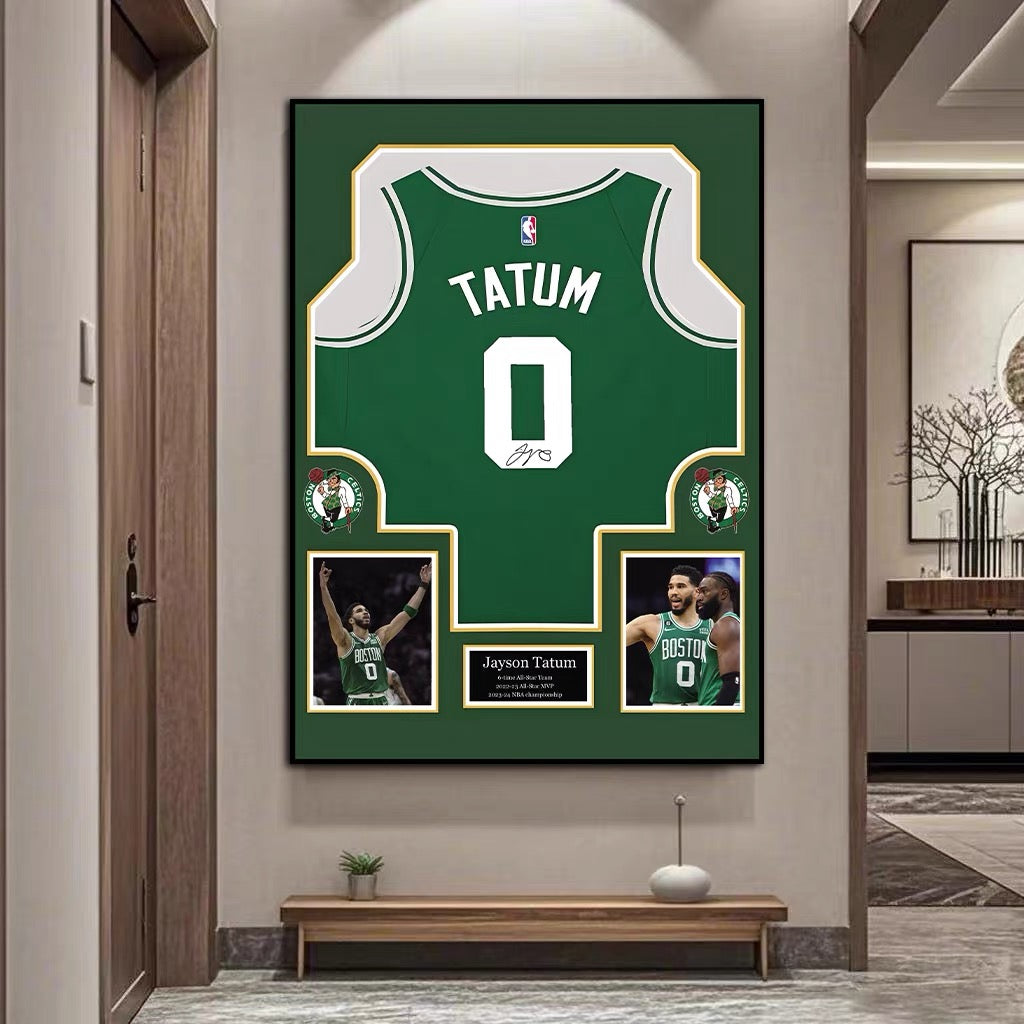 Jayson Tatum's Jersey WallArt (Graphic Jersey)