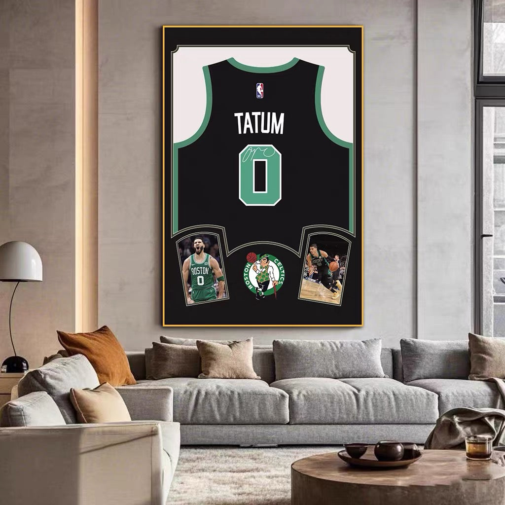 Jayson Tatum's Jersey WallArt (Graphic Jersey)