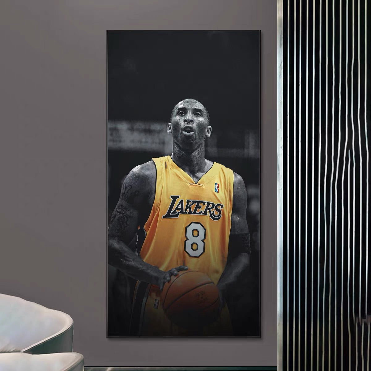 Kobe Jordan O'Vertical 1:2 WallArt
