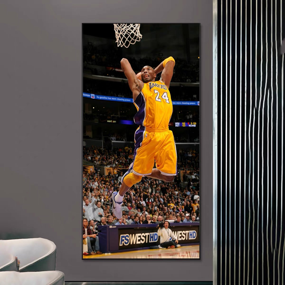 Kobe Jordan O'Vertical 1:2 WallArt