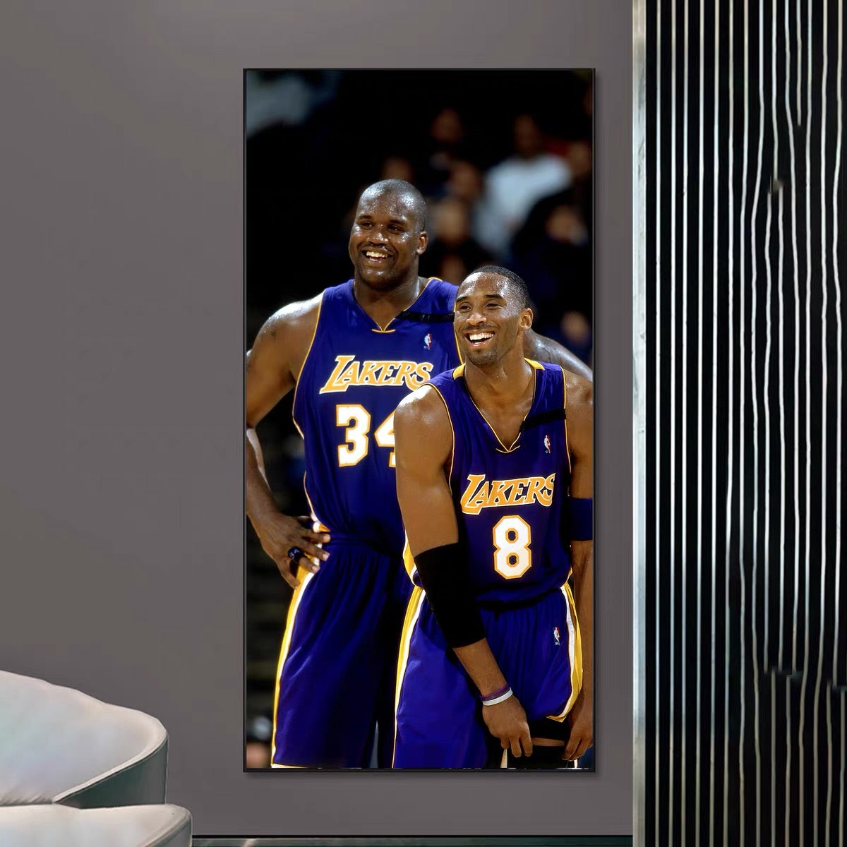 Kobe Jordan O'Vertical 1:2 WallArt