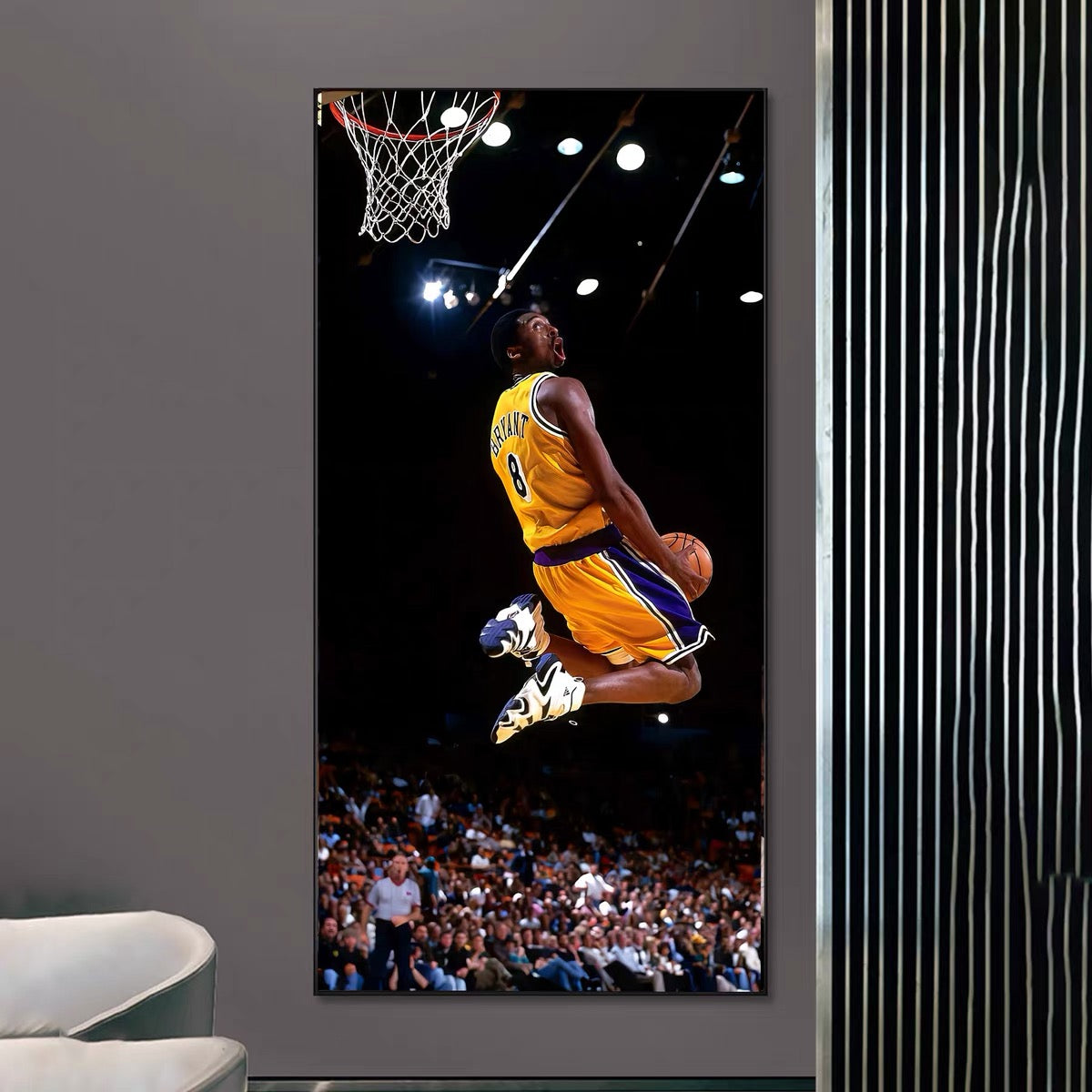 Kobe Jordan O'Vertical 1:2 WallArt