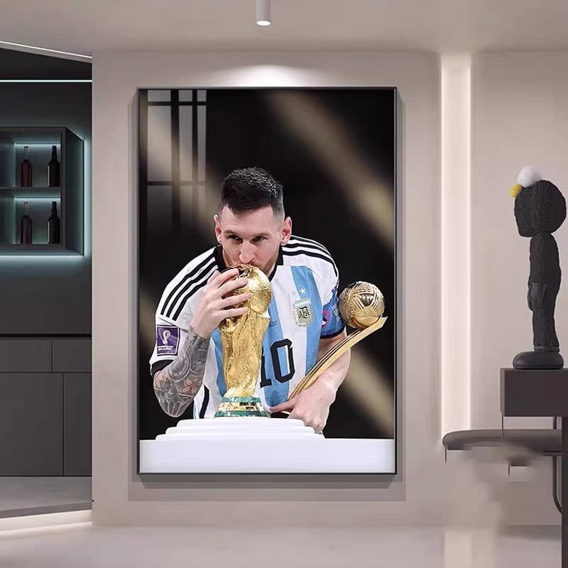 ART MURAL LIONEL MESSI