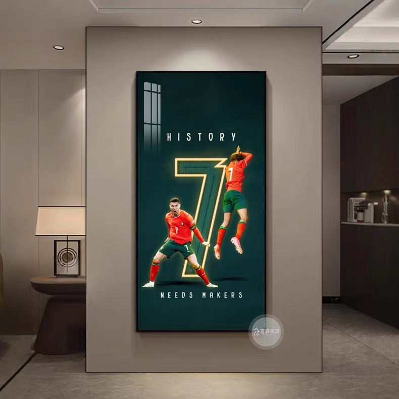 ART MURAL CRISTIANO RONALDO