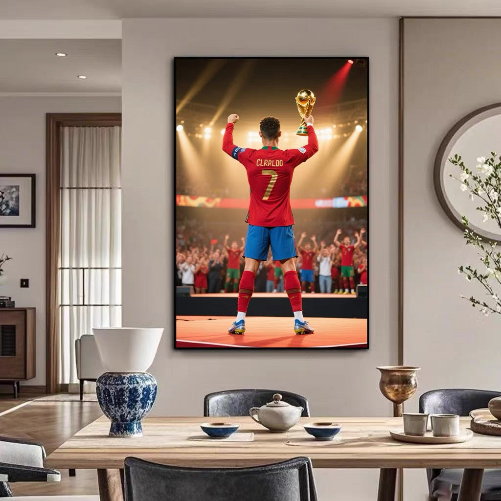 Cristiano Ronaldo Portugal Real Madrid - Vertical 2:3 WallArt