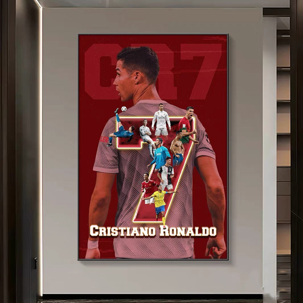Cristiano Ronaldo Portugal Real Madrid - Vertical 2:3 WallArt
