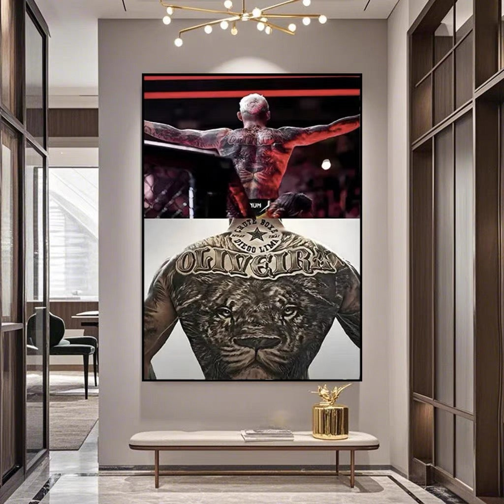 Charles Oliveira Vertical 2:3 WallArt