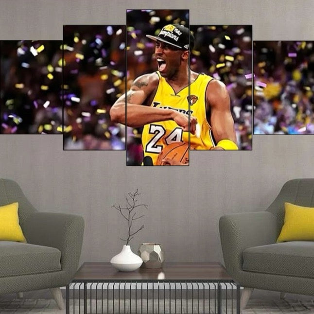 NBA Five-Panel Large Wall Art