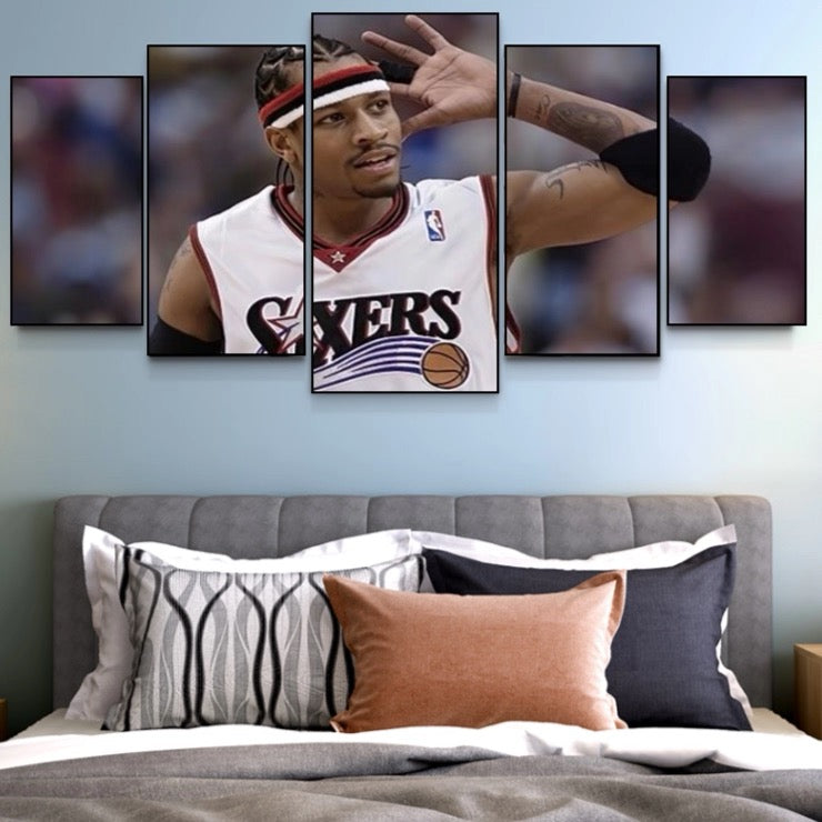 NBA Five-Panel Large Wall Art