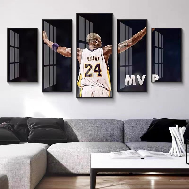 NBA Five-Panel Large Wall Art