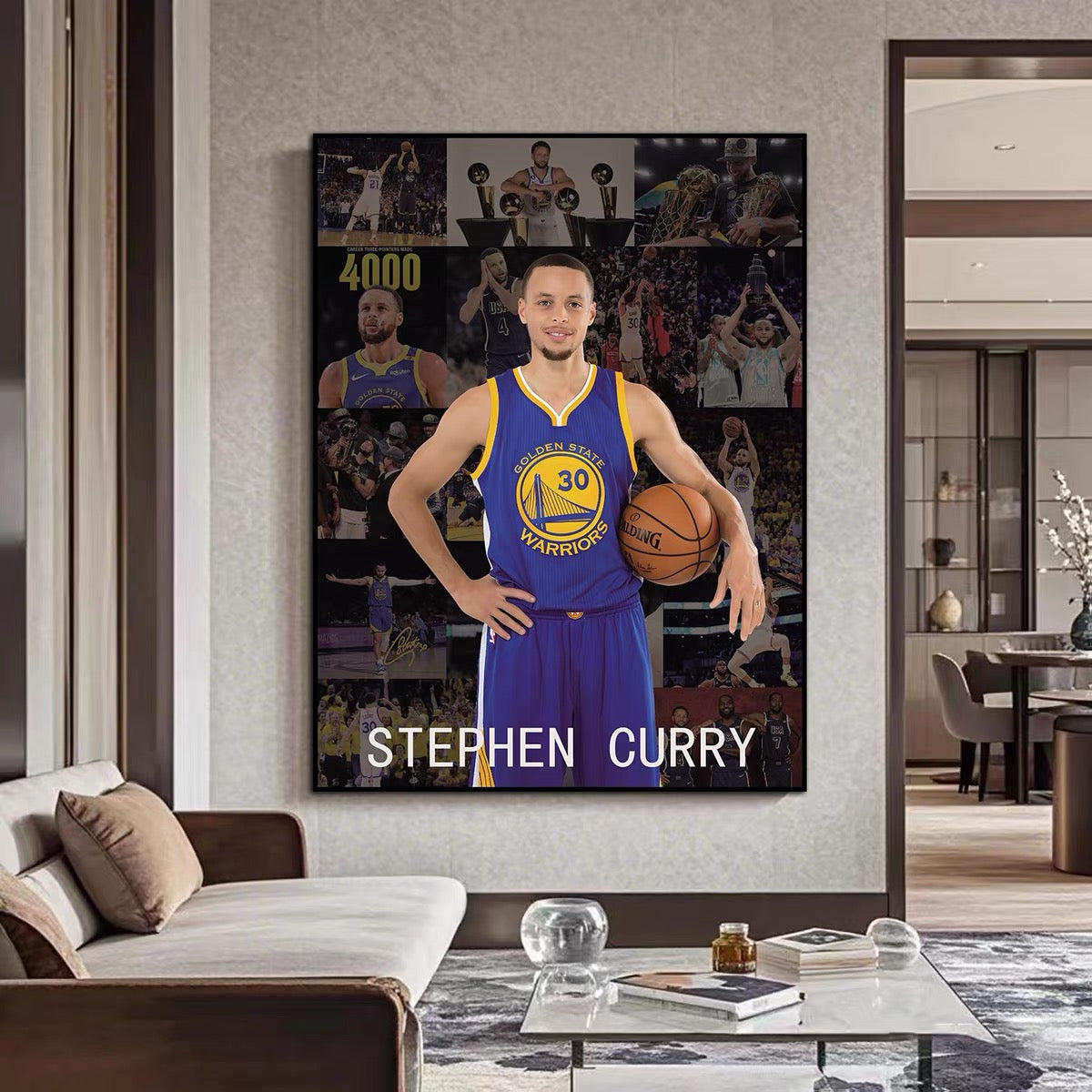 Stephen Curry Vertical 2:3 WallArt