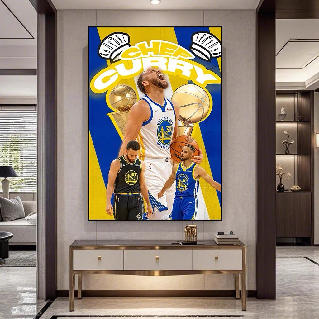 Stephen Curry Vertical 2:3 WallArt