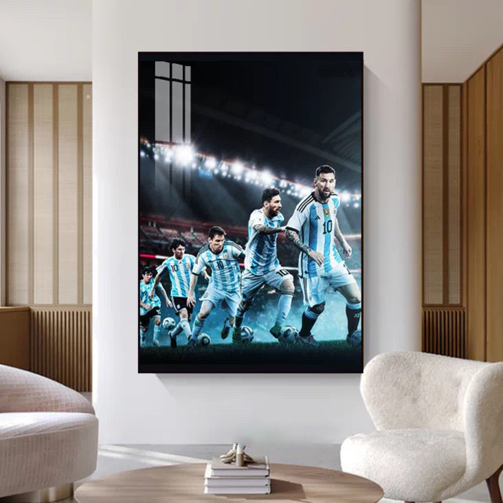 ART MURAL LIONEL MESSI