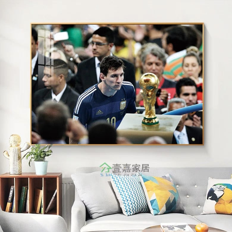 Lionel Messi Argentina 2022 World Cup - Horizontal 3:2 WallArt