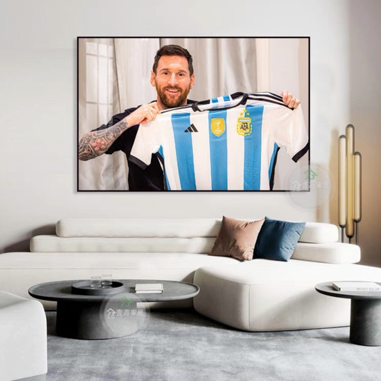 Lionel Messi Argentina 2022 World Cup - Horizontal 3:2 WallArt