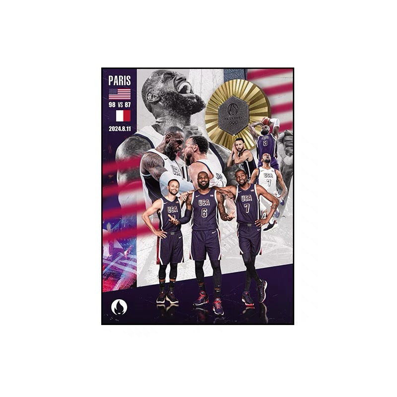 LeBron Curry Durant - Vertical 2:3 WallArt
