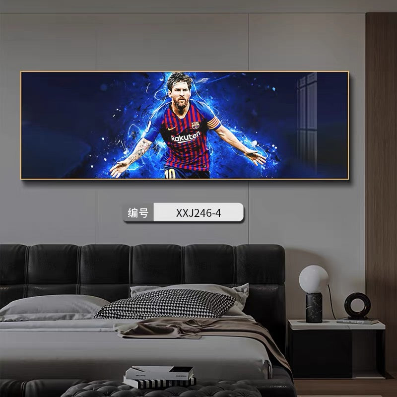 Lionel Messi Growth Story - Horizontal 3:1 Bedside WallArt