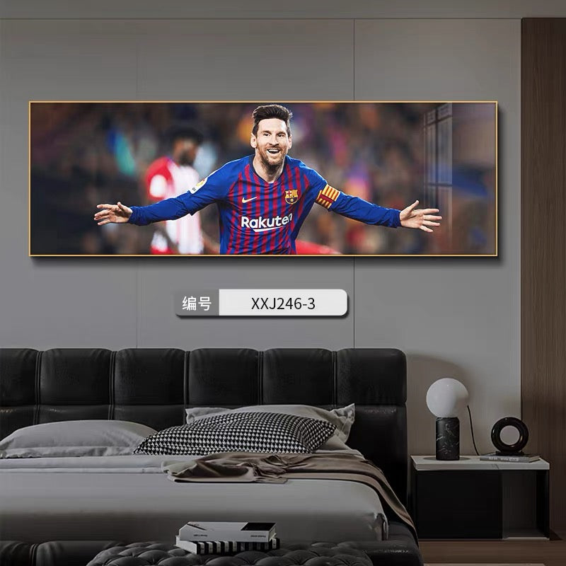 Lionel Messi Growth Story - Horizontal 3:1 Bedside WallArt