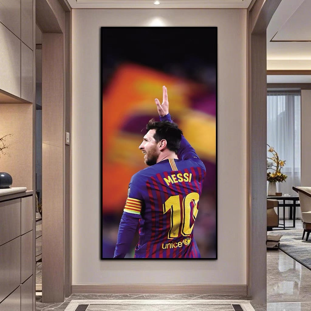 Lionel Messi - Vertical 1:2 WallArt