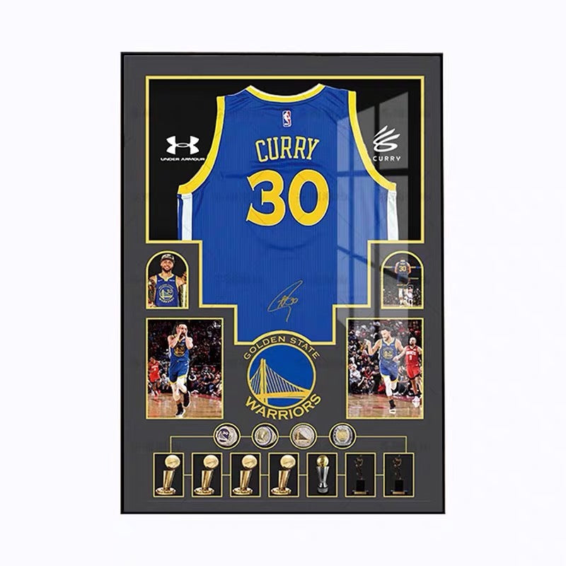 ARTE DE PARED DE JERSEY DE STEPHEN CURRY (JERSEY GRÁFICO)