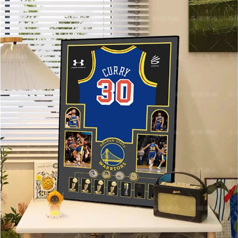 ARTE DE PARED DE JERSEY DE STEPHEN CURRY (JERSEY GRÁFICO)