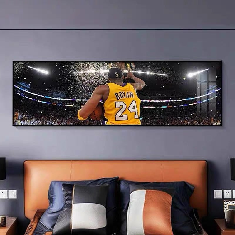 Arte de la pared de Kobe Bryant